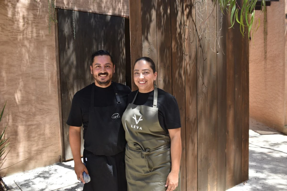 Chefs Cesar Vazquez y Judith Olmos